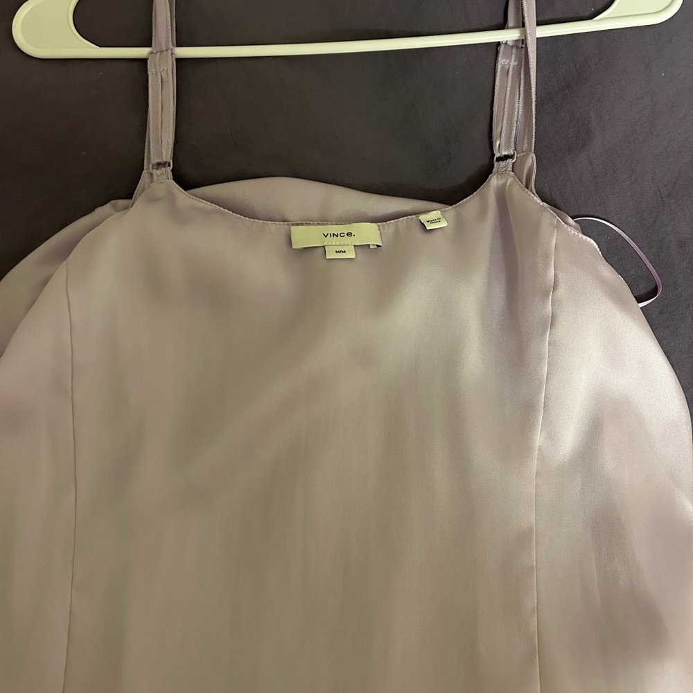SOLD Beautiful Vince dress size M in bright lilac color - Picture 14 of 14